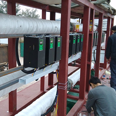 Индукционный нагрев для системы очистки дымовых газов