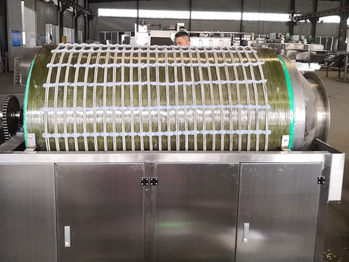 Индукционный нагрев для вращающейся барабанной сушилки