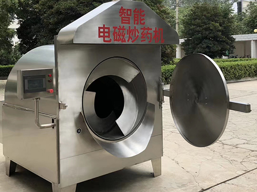 Индукционный нагрев для вращающейся барабанной сушилки