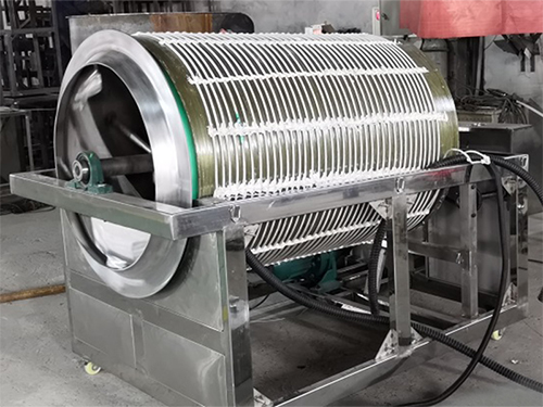 Индукционный нагрев для вращающейся барабанной сушилки