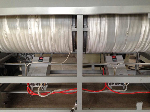 Индукционный нагрев для вращающейся барабанной сушилки