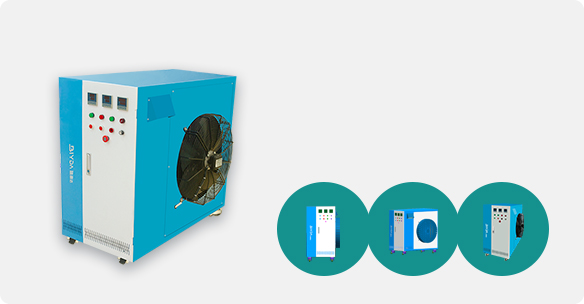 Генератор горячего воздуха с индукционным нагревом