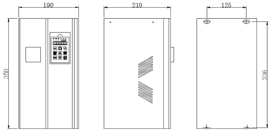 Источник питания для индукционного нагрева (8-15 кВт, настенный)