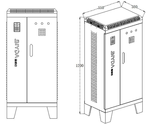 Источник питания для индукционного нагрева (100-160 кВт, напольный)
